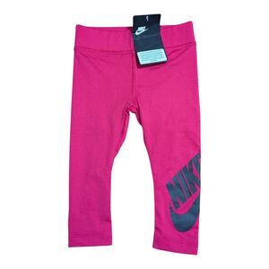 Nike Toddler Girls Pink Leggings Size 2T NWT Athletic Stretch Pants
